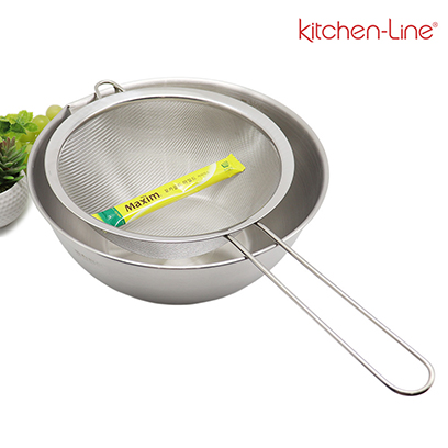 sten-strainer-22-3-re-408 키친라인 스텐건지기 22cm